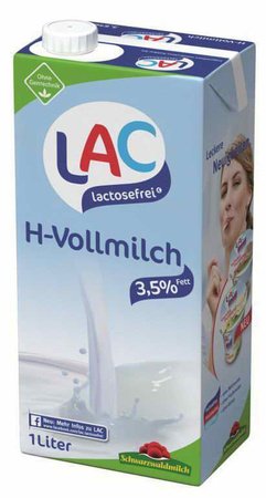 Lapte fără lactoză 3,5% 1 l