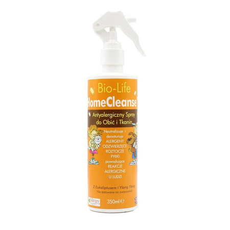 spray 100% natural, antialergenic pentru tapițerie și textile, 350 ml